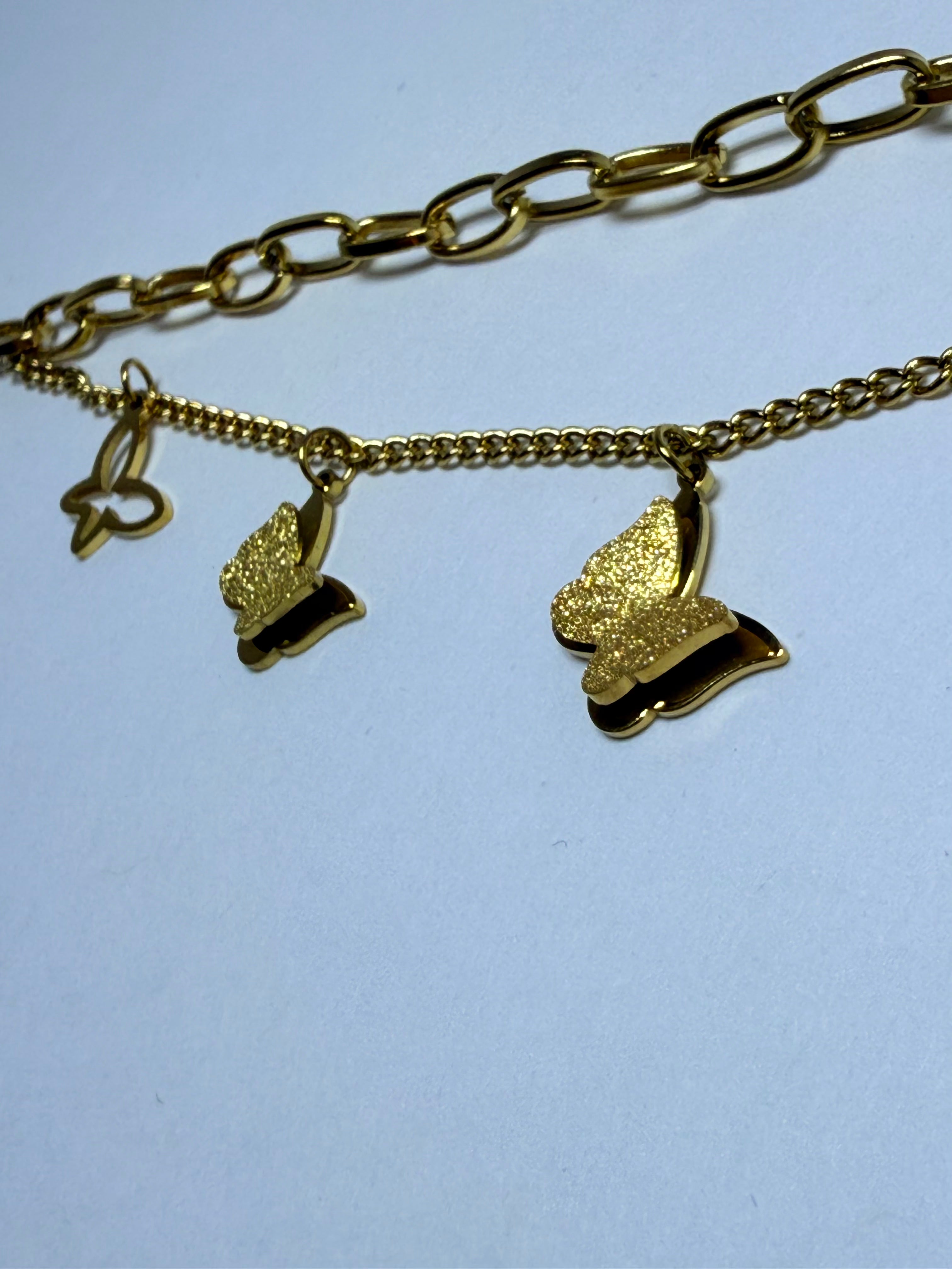 Butterfly Charm Bracelet